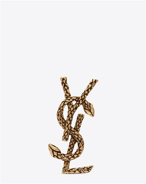 ysl snaket logo|Saint Laurent Snake .